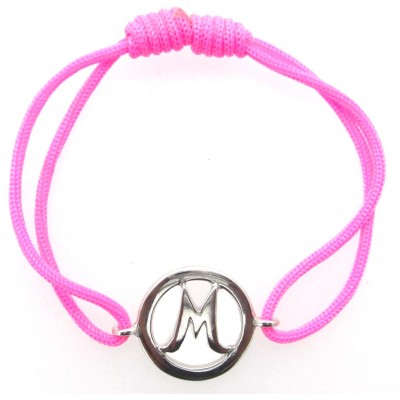 Alphabets Bracelet in Silver (A-Z)